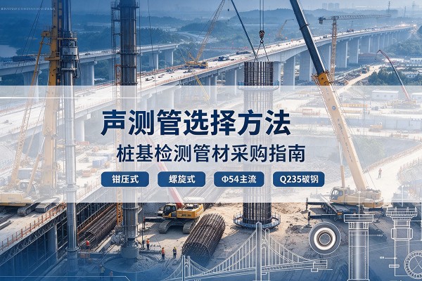 商丘声测管选型标准