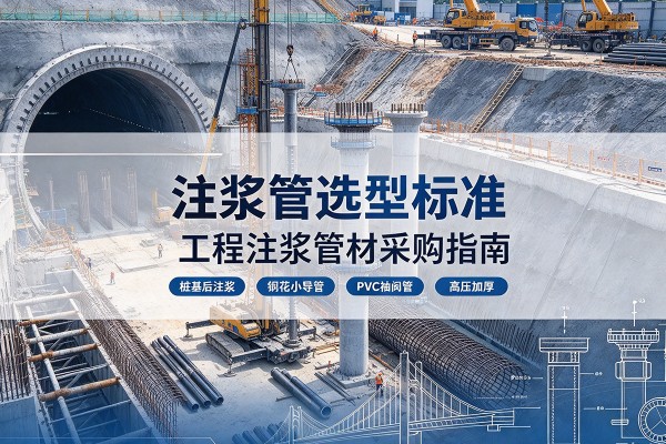 商丘注浆管选型标准