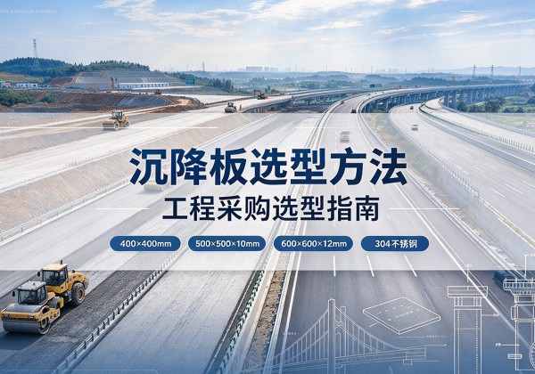 商丘沉降板选择方法