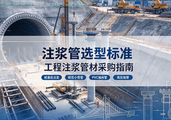 商丘注浆管选型标准